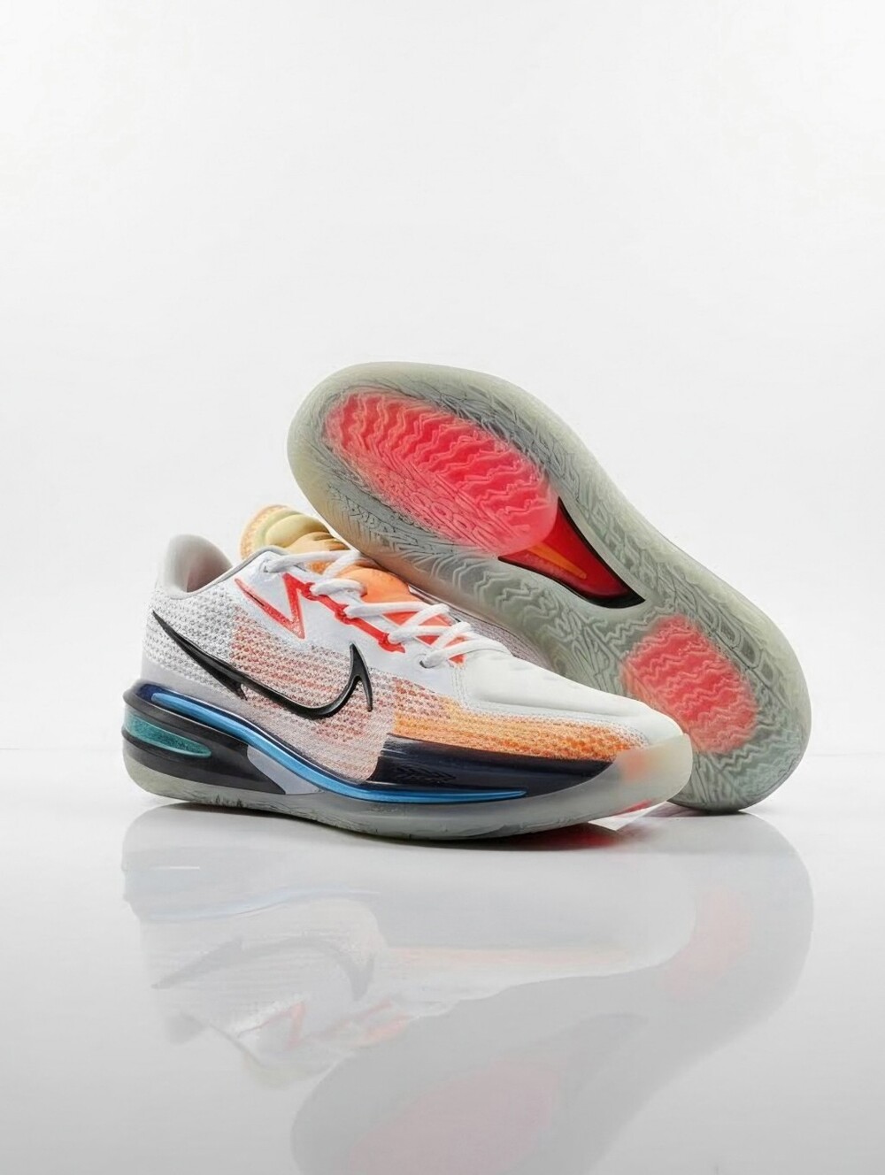 Nike Air Zoom GT Cut 1 White Laser Blue CZ0175-101 Men's Size 8.5